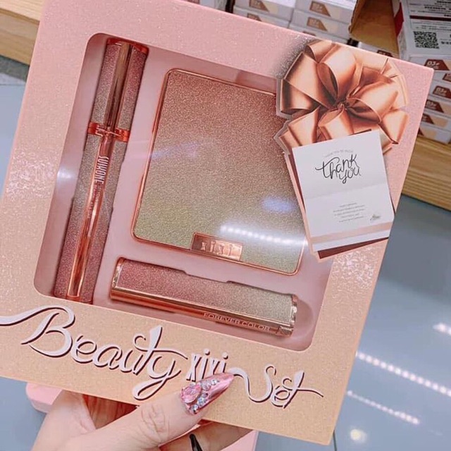 [Quà Tặng 20/11 Siêu Sang] Bộ 3 Món Trang Điểm Beauty XiXi Cao Cấp Chính Hãng Nội Địa Trung | BigBuy360 - bigbuy360.vn