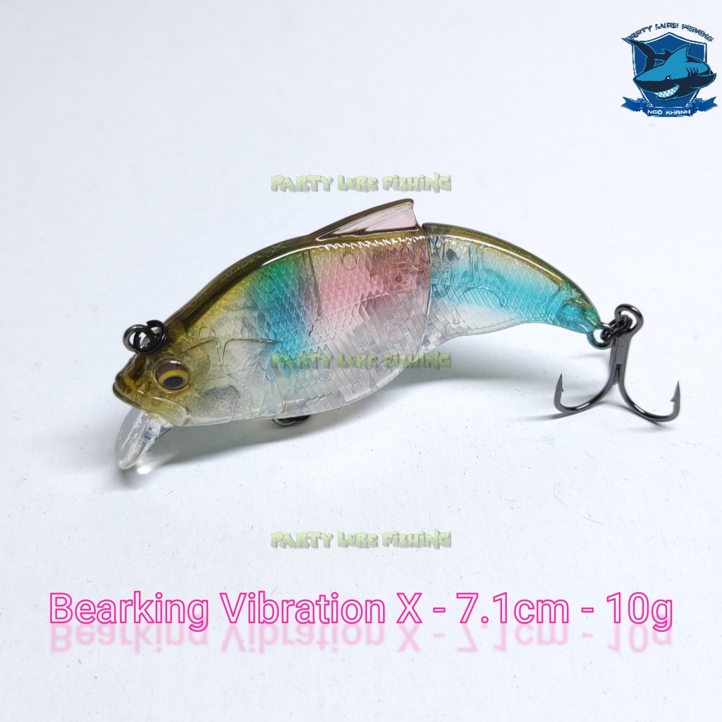 Mồi câu cá chẽm, măng, lóc... Bearking Vibration X