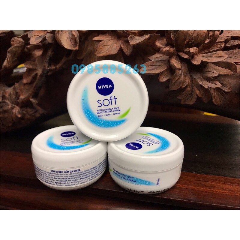 Kem dưỡng ẩm NIVEA SOFT 50ml ( hàng công ty nhập khẩu) - Ipek_Shop