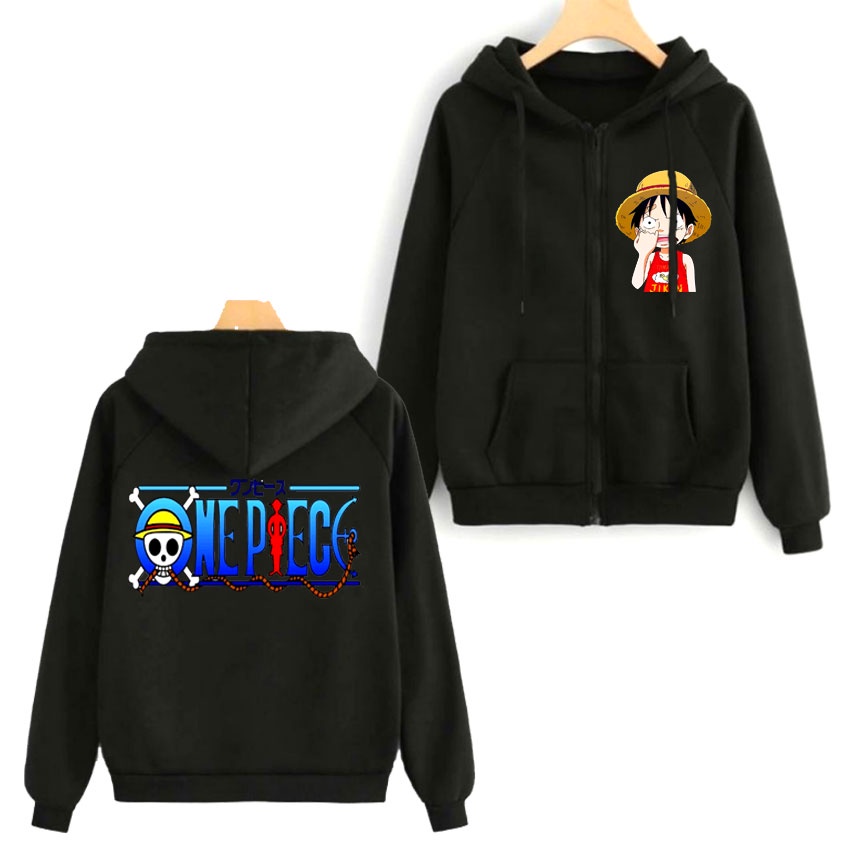 Áo One Piece  FREESHIP  Áo Khoác One Piece Đảo Hải Tặc - áo Luffy giá rẻ có đủ size