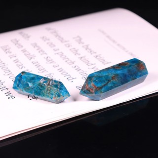 Trụ đá thanh tẩy Blue apatite