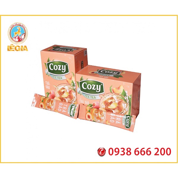 Trà COZY Đào Hòa Tan 270G (COZY PEACH ICE TEA)