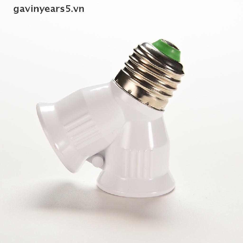 Chuôi Đèn LED E27 Chuyển Đổi 1 Sang 2 Đuôi Tiện Dụng Chất Lượng Cao