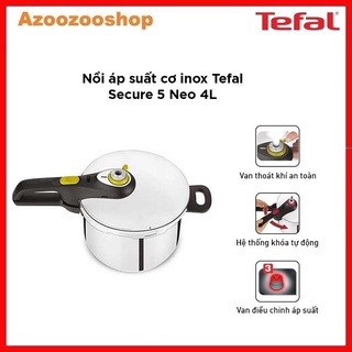 Nồi áp suất cơ inox tefal secure 5 neo 4l