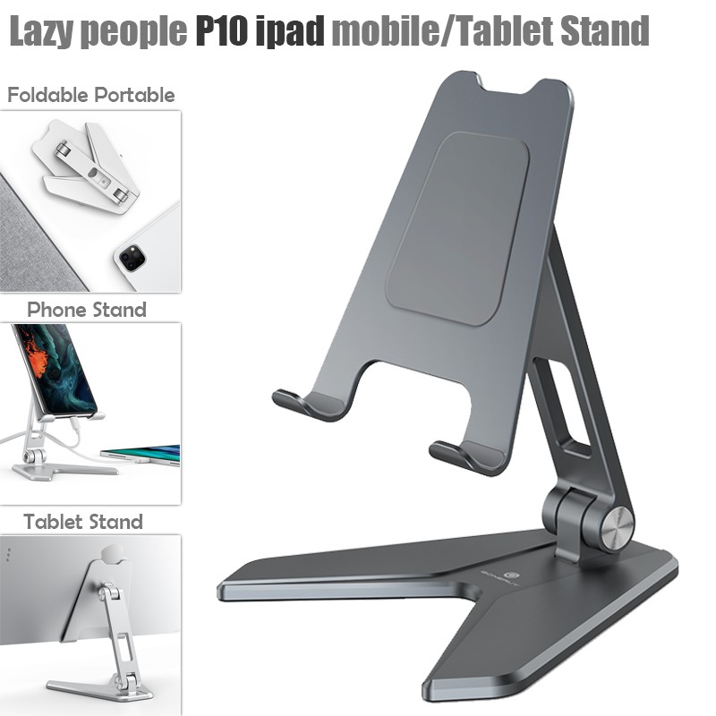 Adjustable Stand Holder Aluminum Metal Holder for iphone ipad Desk Stand Shockproof Mobile Holder