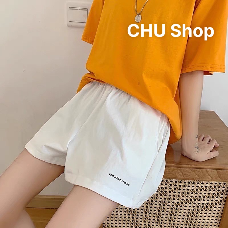 [ Qùa Tặng Là N.Xả Siusop nhé ] Quần short unisex_quần đùi đũi chun thêu | BigBuy360 - bigbuy360.vn