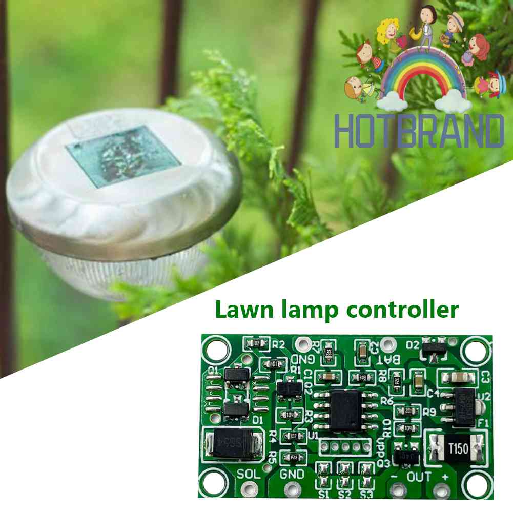 Bảng Mạch Điều Khiển Đèn Năng Lượng Mặt Trời 3.7V 6V / 12V
