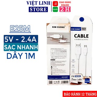 Cáp sạc samsung micro đầu cắm Micro/Type-C E25M - Việt Linh Store