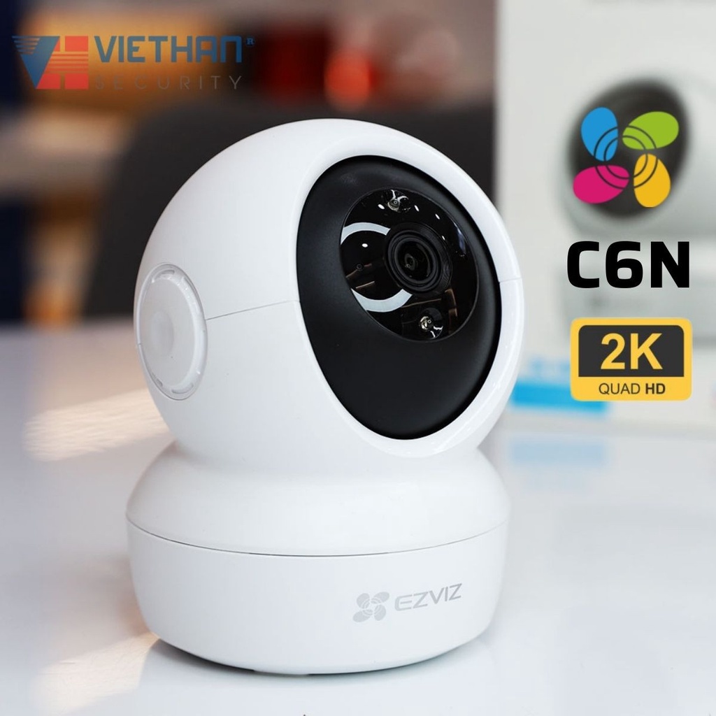 Chính Hãng - Camera Ip Wifi Ezviz C6n 4mpx Hình Ảnh 2k Quad Hd Rõ Nét