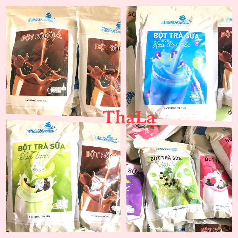BỘT LÀM TRÀ SỮA DÀNH CHO GIA ĐÌNH HƠN 30 VỊ KHÁC NHAU