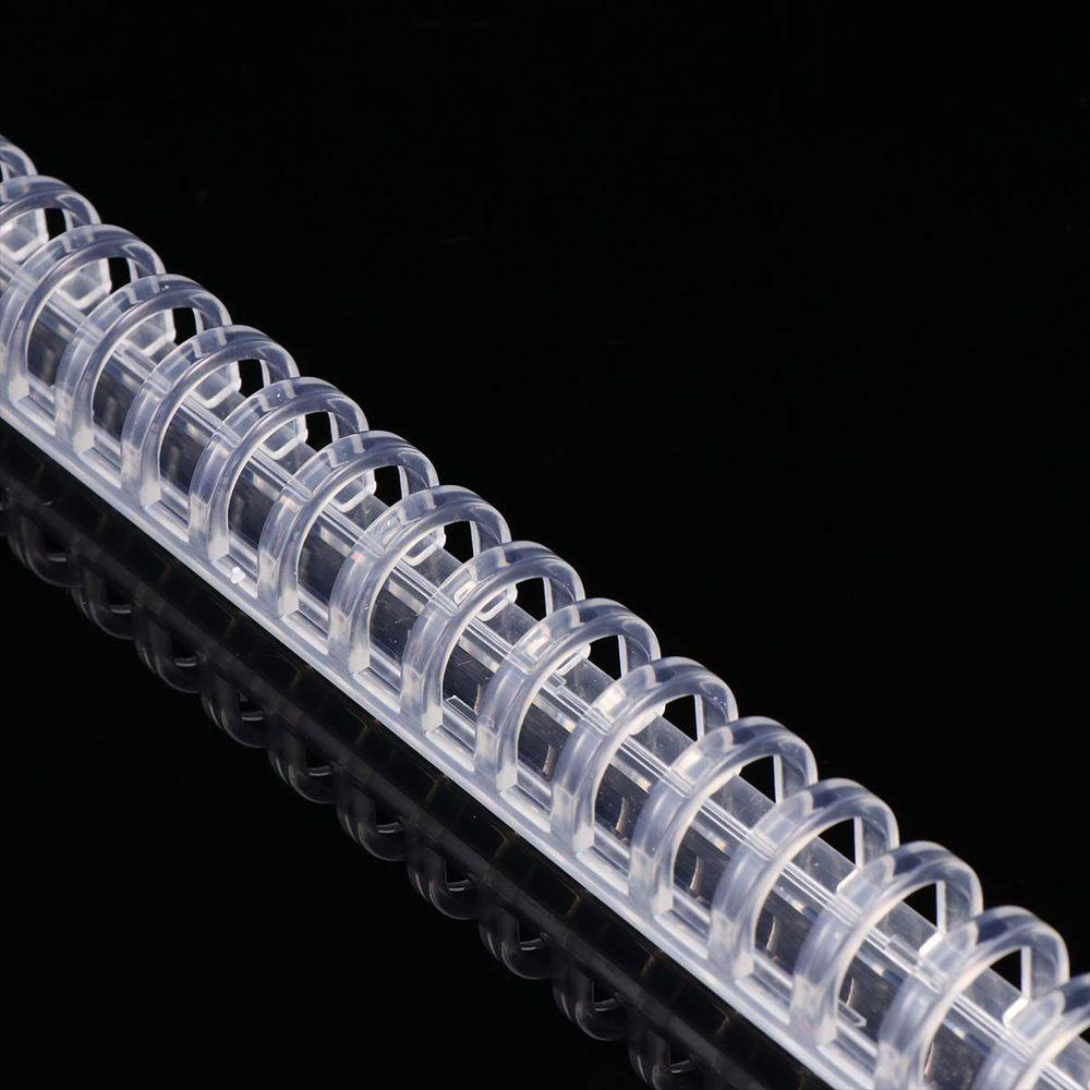 SOMEDAYZL Kẹp Giấy / Sổ Tay Khổ A5 B5 Bằng Nhựa Trong Suốt Tiện Dụng