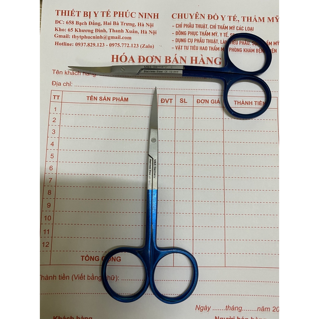 Kéo sóng chuôi xanh hàng cao cấp Germany