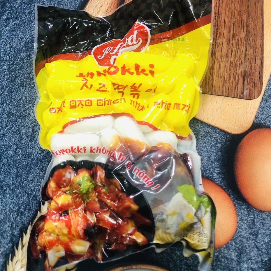 BÁNH GẠO HÀN QUỐC NHÂN PHÔ MAI JO FOOD
