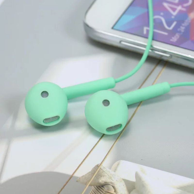 Tai nghe nhét tai có giây U19 Macaro giắc cắm 3.5mm, micro chất lượng cao dành cho điện thoại