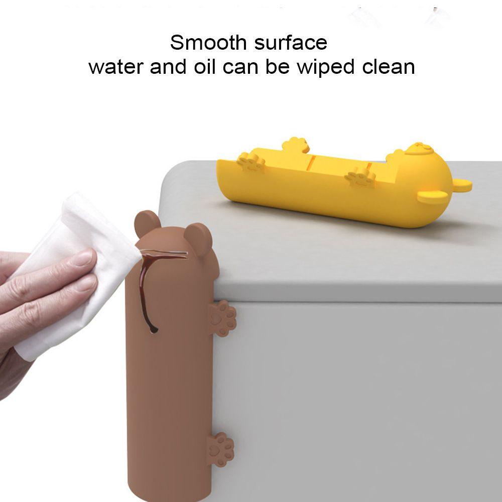Miếng Bọc Cạnh Bàn Bằng Silicon Mềm Bảo Vệ An Toàn Cho Bé