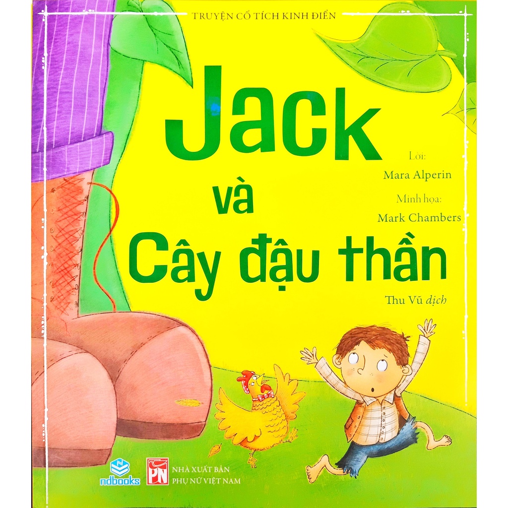 Sách - Truyện Cổ Tích - Jack và Cây Đậu Thần [NDBOOKS]