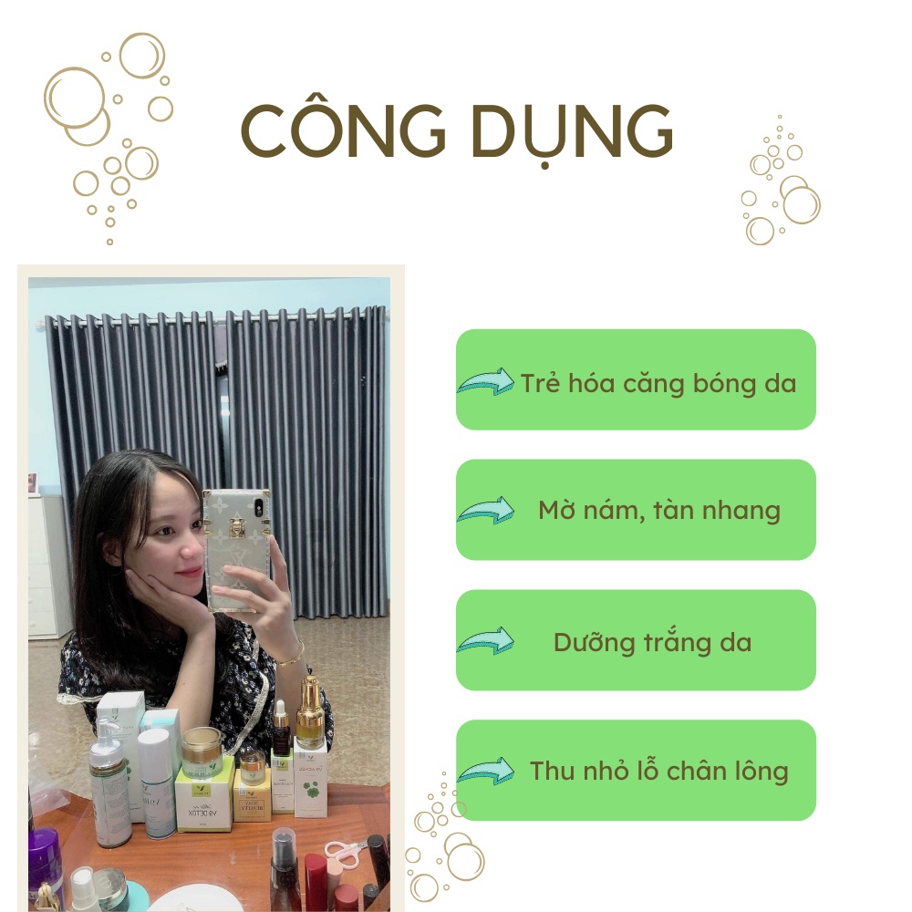 Combo Nám, Tàn Nhang, Dưỡng Trắng Da - Mỹ Phẩm Bà Bầu V9Queen