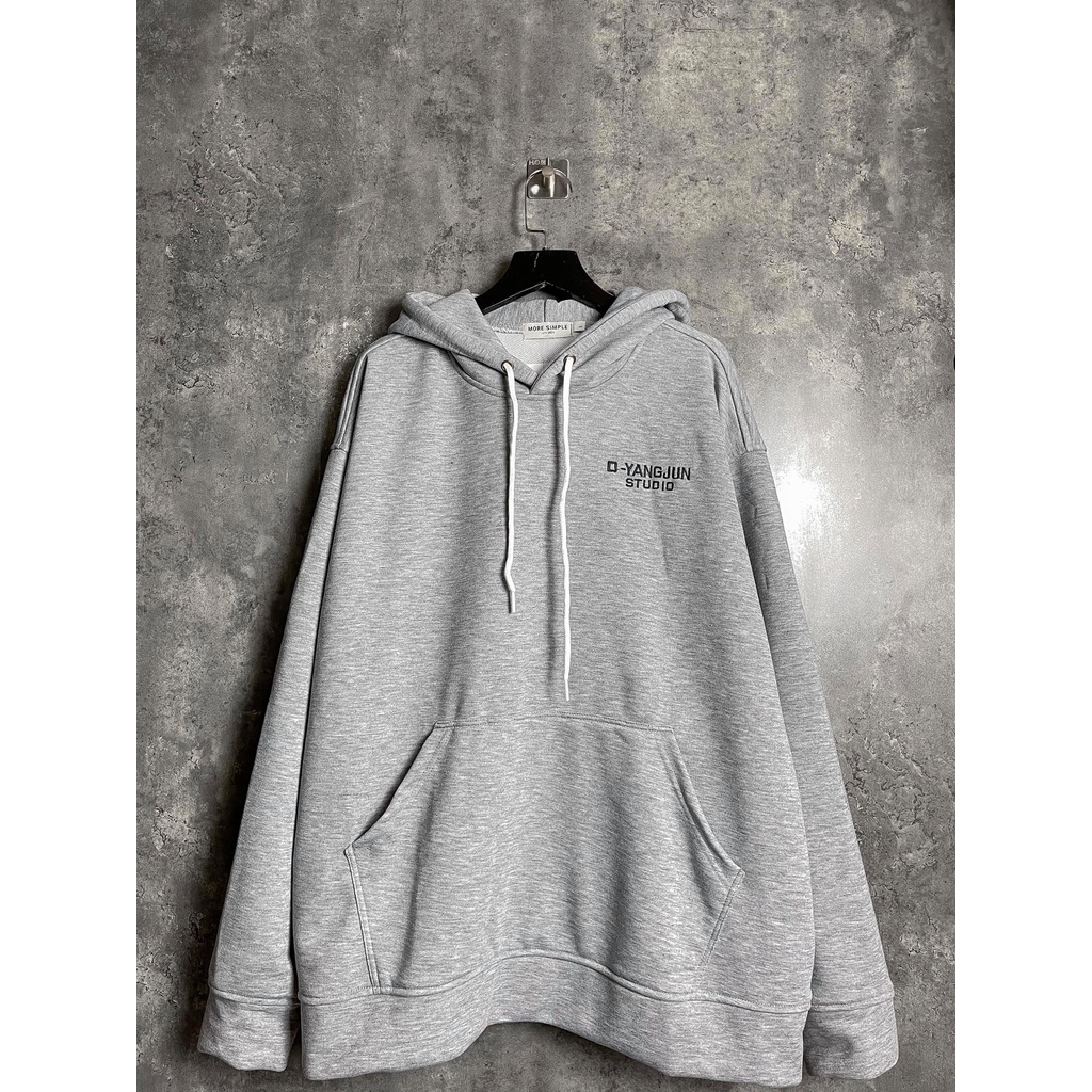 ÁO HOODIE NỈ IN CHỮ FORM RỘNG UNISEX NAM NỮ