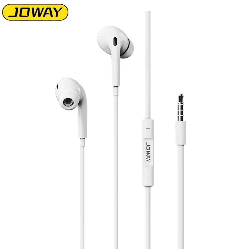 Tai nghe JOWAY cho giắc âm thanh nổi Apple 3.5mm tương thích với tai nghe Android