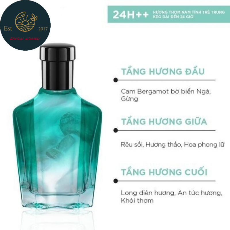 (5 MÙI) Nước hoa Nam cao cấp Dynik 50ml