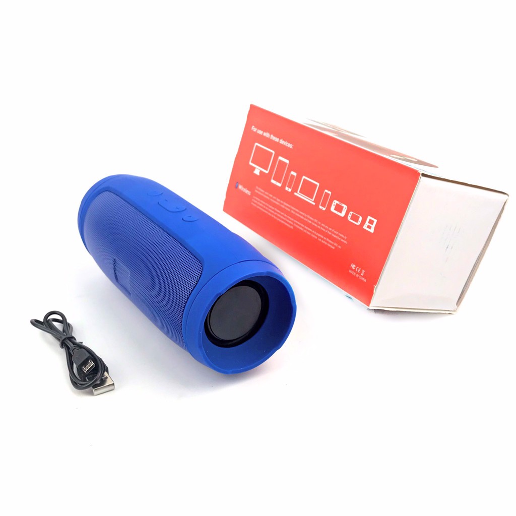 Loa Bluetooth Charge 3 Mini Bass Mạnh Nghe Nhạc Cực Hay Hỗ Trợ Cắm Thẻ Nhớ Và USB, Chính Hãng NBR