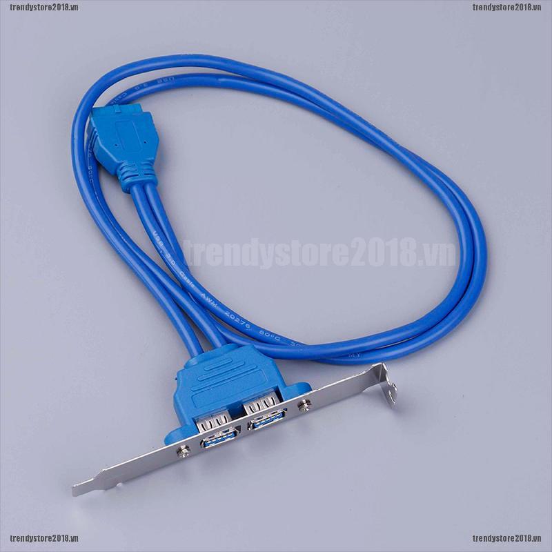 Bảng Mạch Chủ Mở Rộng 2 Cổng Usb 3.0 Sang 20-pin