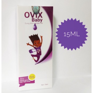 Dung dịch vệ sinh mũi Ovix baby