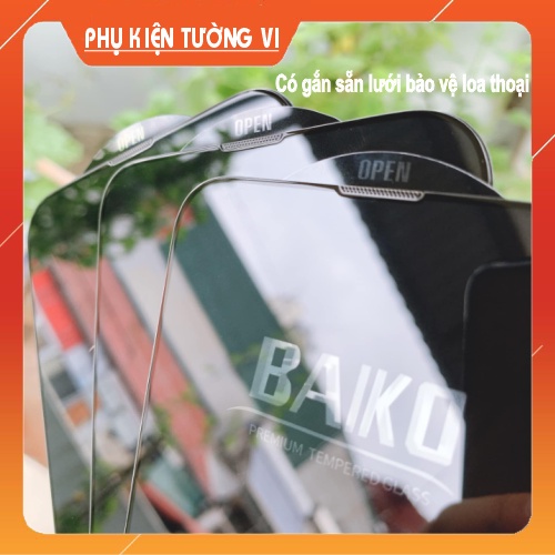 Kính Cường Lực Baiko Full màn cho iPhone - Hàng Chính Hãng Baiko