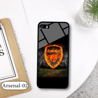 Ốp kính 3D IPHONE 5S - in biểu tượng đội bóng
