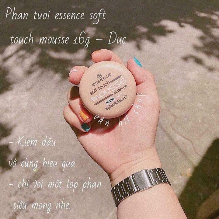 Phấn Tươi Essence Soft Touch Mousse 04 Matt Ivory, 16 g