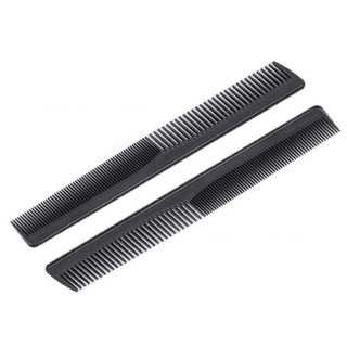 Set of 10 anti-static plastic hair combs