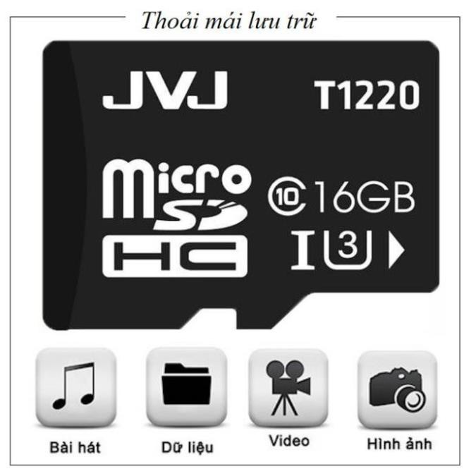 Thẻ nhớ JVJ 2G /4G /8G /16G /32G /64G U3 Class 10 - BH 1 năm, 1 đổi 1 - Chính Hãng | BigBuy360 - bigbuy360.vn
