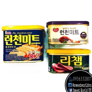 Các loại thịt Spam - Hàn Quốc