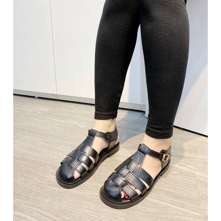 [XẢ KHO]  SANDAL ZỌ ĐAN CÁ TÍNH