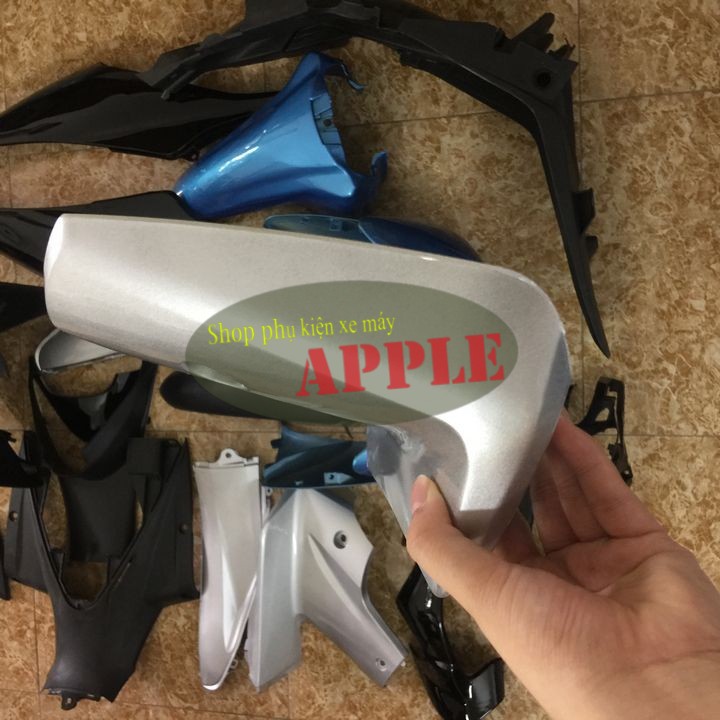 Bộ dàn áo xe WAVE S110 - RS110  màu xanh  ngọc đời 2009-2010