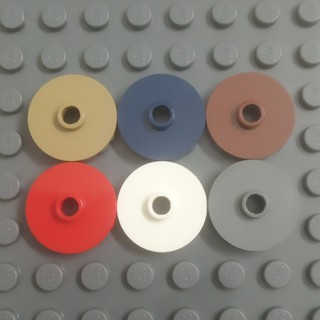 Đồ chơi lắp ráp tile, round 2 x 2 with open stud
