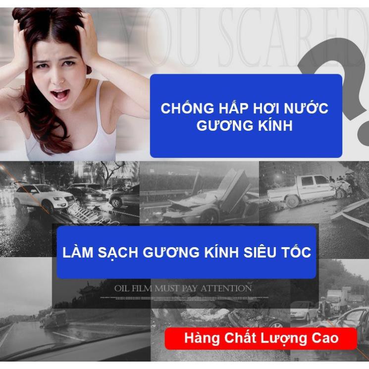 [KHÔNG LO HẤP HƠI] Chai Xịt Chống Hấp Hơi Gương, Kính, Kính Lái Xe Ô Tô - HAOSHUN ANTI MIST-BAOBAO SHOP