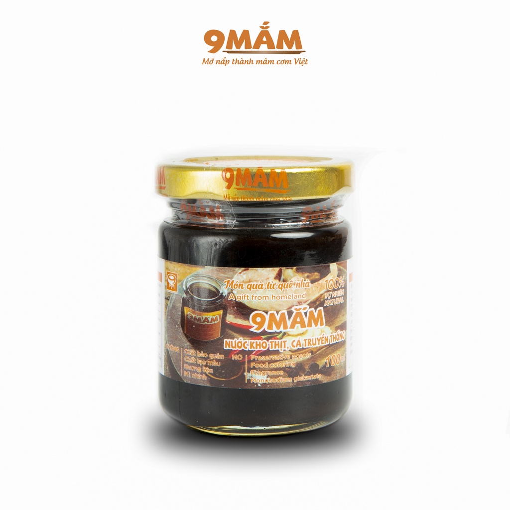 Nước Kho Thịt Cá Truyền Thống 9MAM Chất Lượng Cao