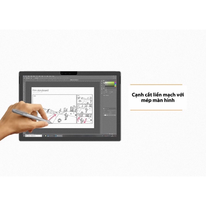 Dán màn hình SURFACE PAPERLIKE  - Dán chuyên dụng để vẽ- Pro 4/5/6/7, pro X, surface book, surface laptop