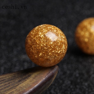 Gold leaf loose cinnabar beads gold leaf DIY jewelry accessories
