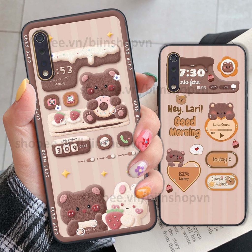 Ốp Vivo S1 / S1 Pro in 3D icon gấu nổi siêu xinh, siêu đáng yêu, cá tính phong cách
