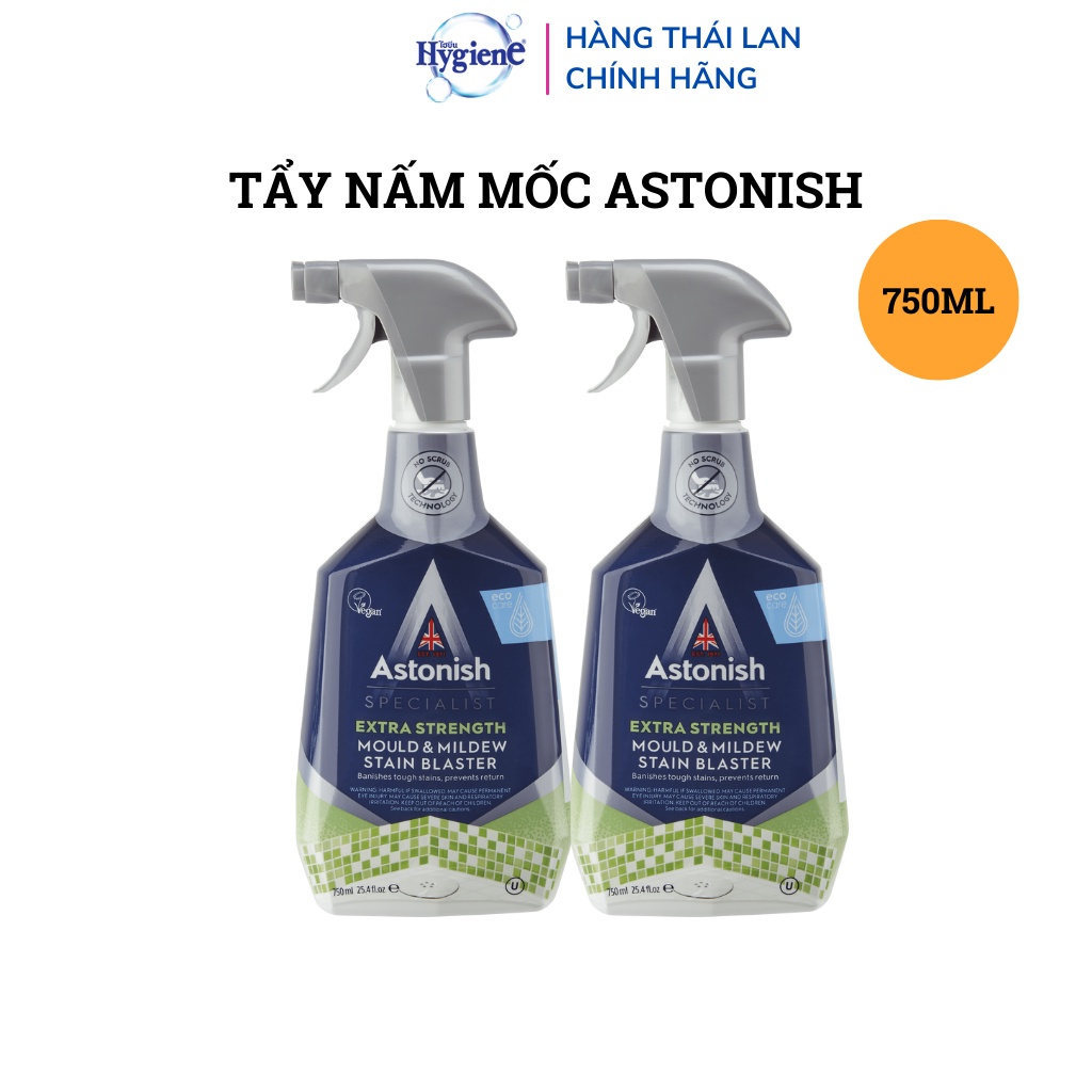 Bình Xịt Tẩy Nấm Mốc Astonish C1120 Chai 750ml Nhập Khẩu 100% Anh Quốc