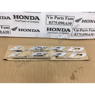 Cặp tem sườn lead 110, lead 125 chữ nổi