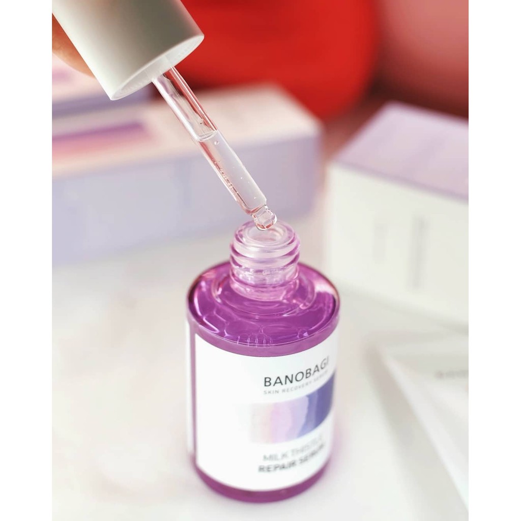 Tinh chất phục hồi da mụn BANOBAGI Milk Thistle Repair Serum | BigBuy360 - bigbuy360.vn