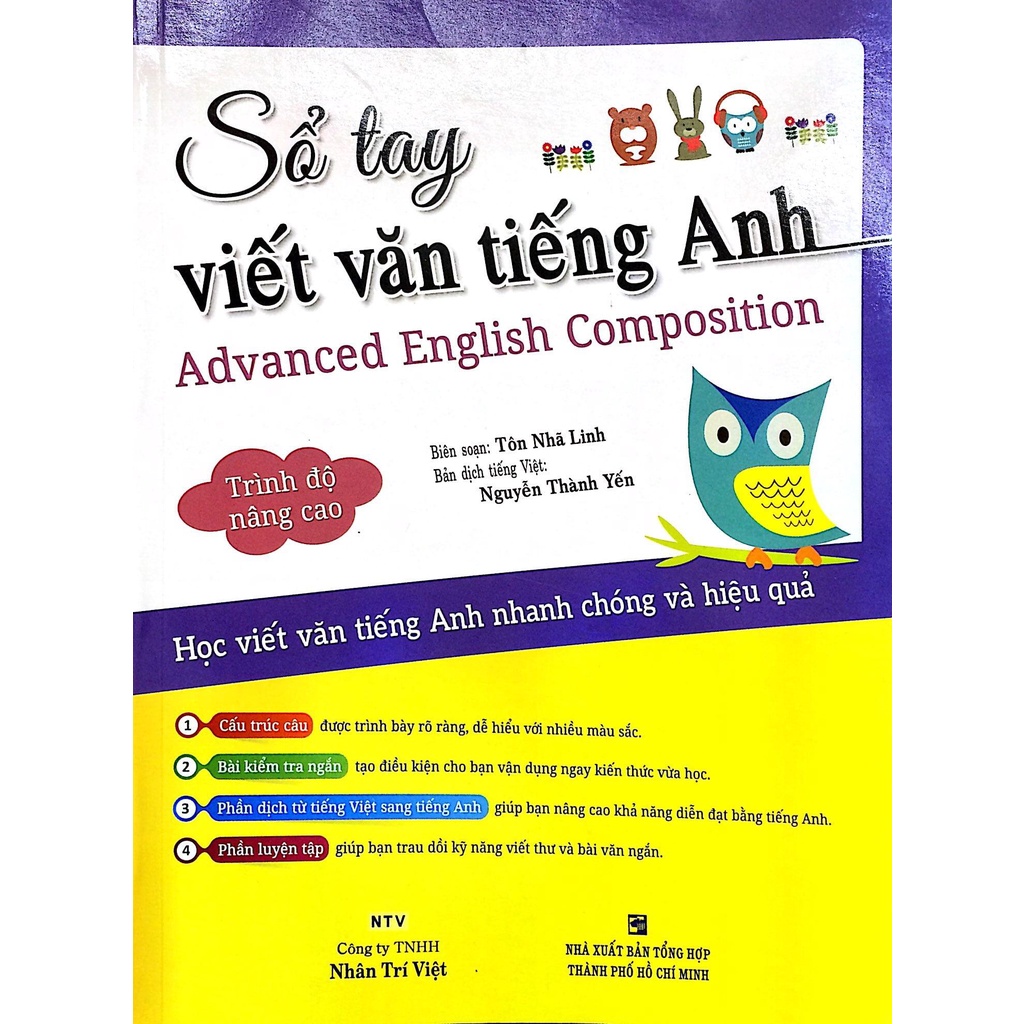Sách - Sổ Tay Viết Văn Tiếng Anh Trình Độ Nâng Cao NTV