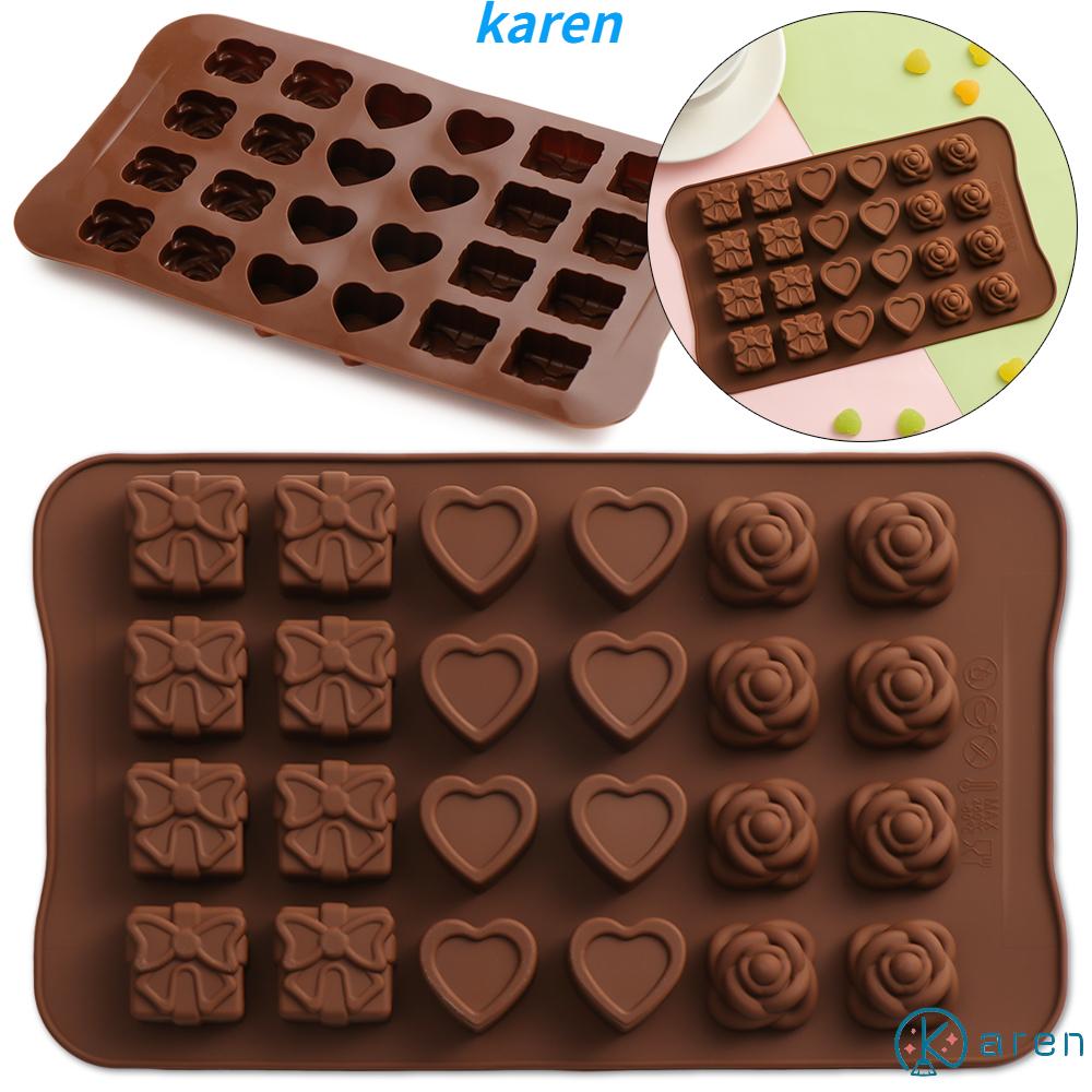 Khuôn Làm Socola Thủ Công Trang Trí Giáng Sinh DIY