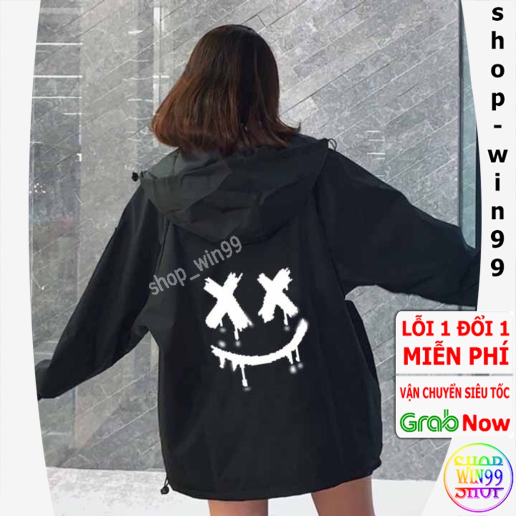 [ GIÁ SỈ TẠI XƯỞNG ] Áo Khoác Gió Nam Nữ Unisex Có Mũ Chất Vải Dù 2 Lớp chống nước nắng hè ( AK CÚSIN )