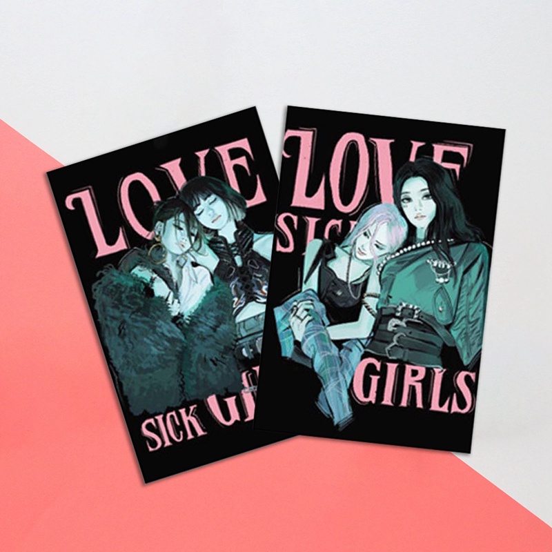 Thẻ Ảnh Lomo Hình Nhóm Nhạc Kpop Blackpink