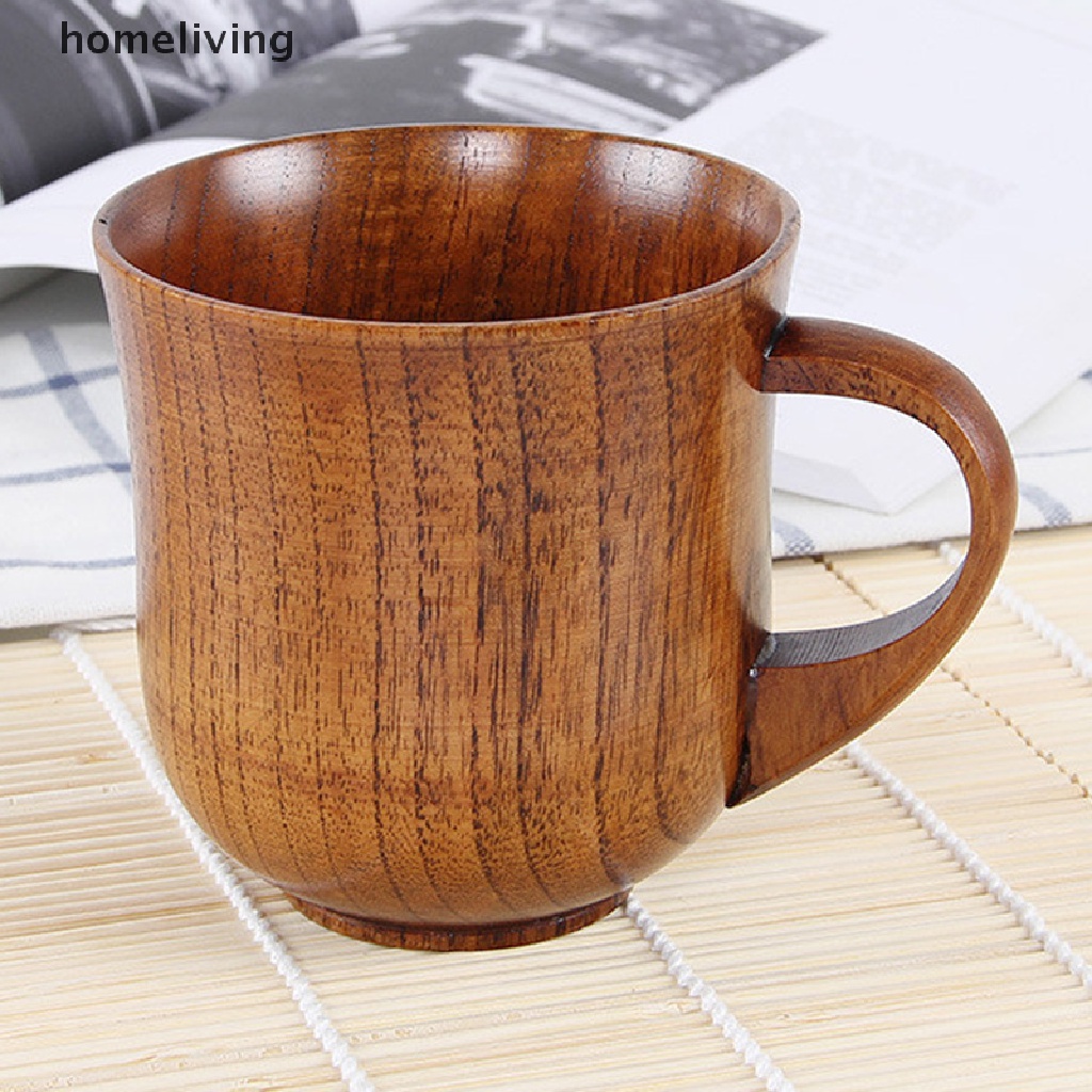 Cốc Uống Trà / Cà Phê Bằng Gỗ Cách Nhiệt