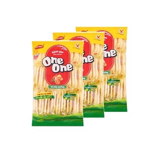 Thùng 20 Gói Bánh Gạo Mặn One One 150gr Vị Bò Nướng